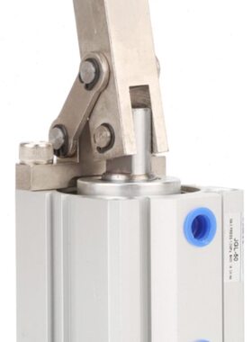 夹50摇臂40332JG杠杆气缸紧C气动压L6-气动AL//带压紧空夹具25