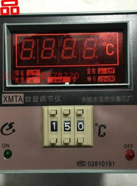 余姚仪表三厂XMTA数显调节仪XMTA-3001温控仪K型299度停产发取代