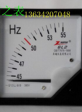 38L55H20Z-V100交-45表频率表6头励机械表电压表指针流磁/赫兹式V