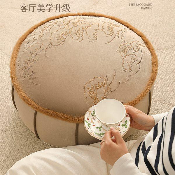 客厅坐墩榻榻米坐垫新中式飘窗懒人沙发阳台地毯地上看书复古坐墩,居家布艺,蒲团,淘宝优惠券,粉丝福利购,淘宝优惠卷
