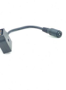 DC2.1公头转D-Tap母头 电源转接线 5521转B型口 V口电池供电