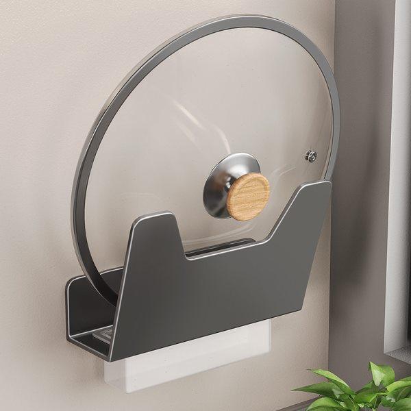 免打孔锅盖架壁挂锅盖置物架家用放置架菜板架厨房砧板切菜板收纳,厨房/烹饪用具,锅盖架/锅盖收纳垫,淘宝优惠券,粉丝福利购,淘宝优惠卷