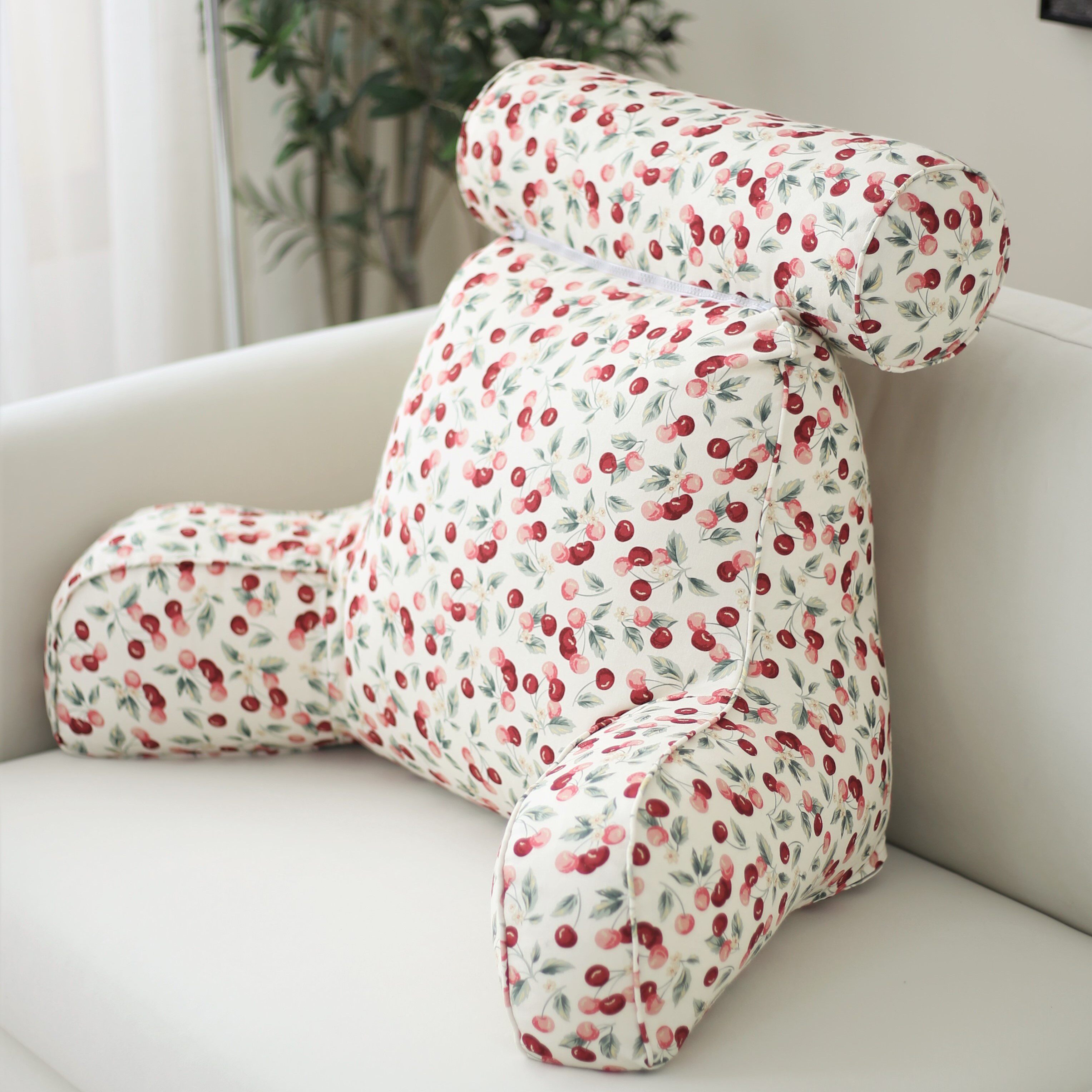 床头靠垫c护腰枕床上沙发飘窗靠背软包护颈大靠背靠枕抱枕可拆洗