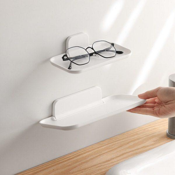 可折叠墙上置物架床边手机收纳架壁挂整理架床头置物架免打孔安装,家庭/个人清洁工具,浴室角架/置物架,淘宝优惠券,粉丝福利购,淘宝优惠卷