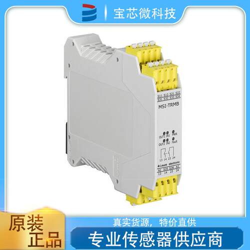 德国Leuze劳易测 安全继电器 型号MSI-TRMB-02