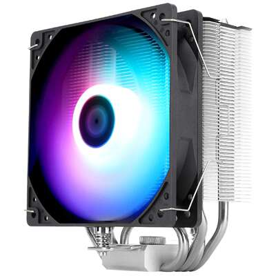 ThermalRight利民AX120R SE ARGB电脑CPU散热器4热管温控炫彩风扇