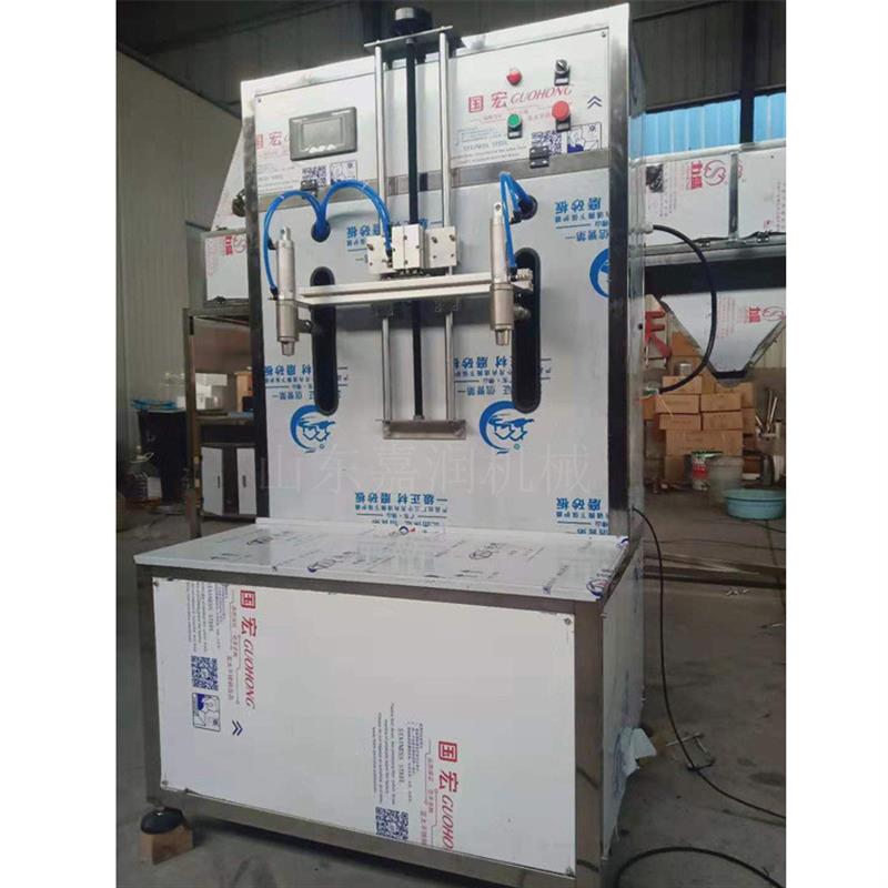 粘稠液体灌装机 洗衣液润滑油称重灌装机 碱水剂双头灌桶机