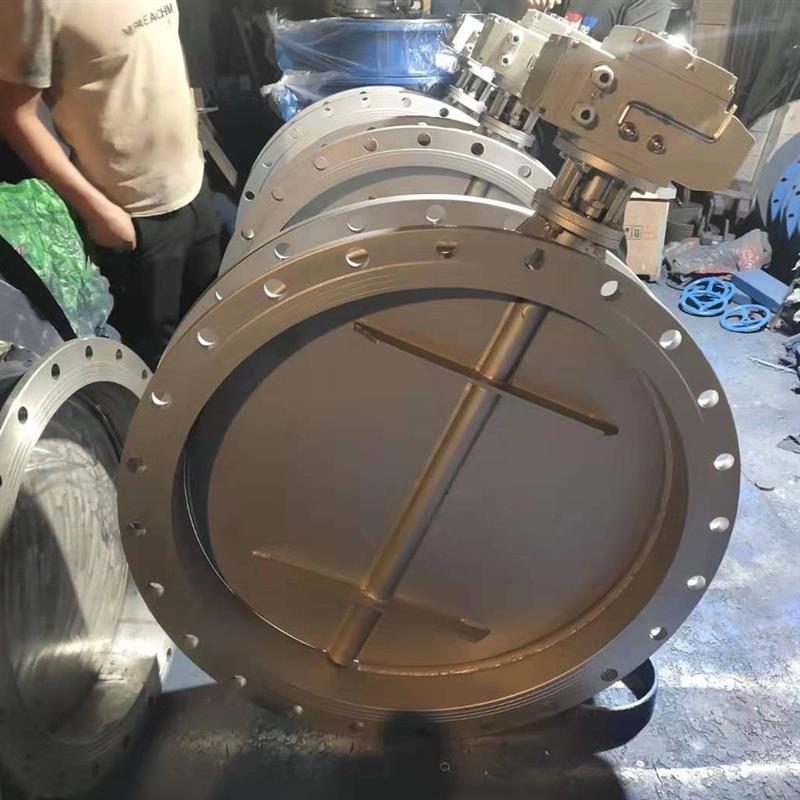 耐磨高温通风蝶阀DN2200高温尘气蝶阀耐温800度蝶阀高温烟气阀门