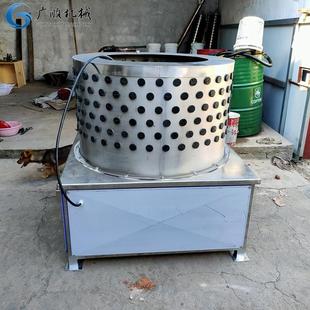 筒式 胶棒款 牛头蹄脱毛机 打毛机 水洗羊头脱毛机 羊头蹄脱毛机