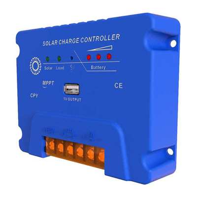 MPPT12V/24V自动检测10Amppt太阳能充电控制器