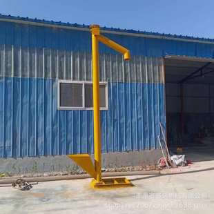 螺旋蛟龙提升机 垂直不锈钢粮食面粉自动化螺杆上料机输送机