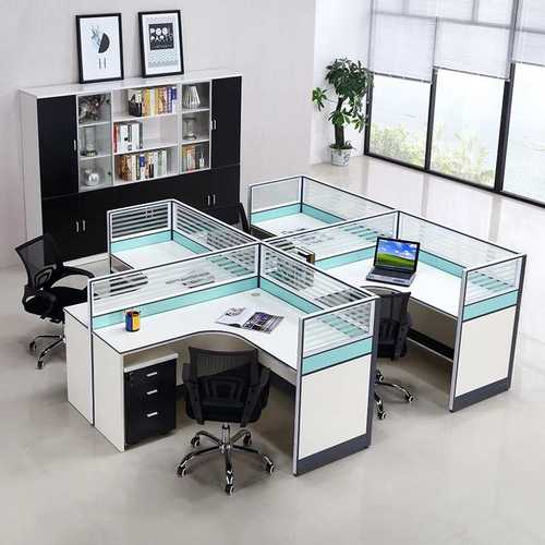 广州家具简易办公桌椅组合桌子 办公室屏风隔断员工工位办公桌