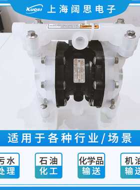 固瑞克Husky515气动隔膜泵1/2寸PP隔膜材质可选塑料泵水泵