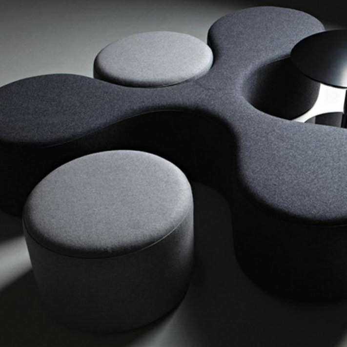 公共区域休息区异形沙发创意家具分子墩布艺矮凳公司茶水间沙发,3C数码配件,USB灯,淘宝优惠券,粉丝福利购,淘宝优惠卷