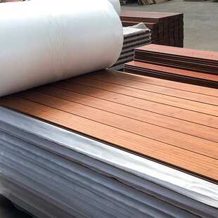 重庆巴南户外竹木地板咖啡菠萝格色深碳厂家直销安装施工维护