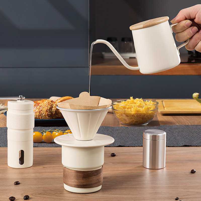 挂耳咖啡壶304不锈钢250ml分享壶家用小型迷你手冲壶长嘴水壶
