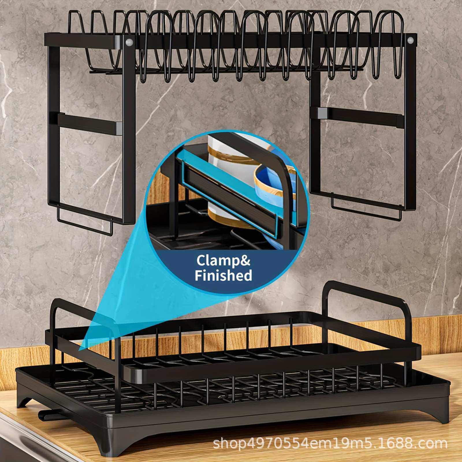 厨房收纳碗架筷子菜板置放架厨房用品多功能置物架锅碗瓢盆沥水架