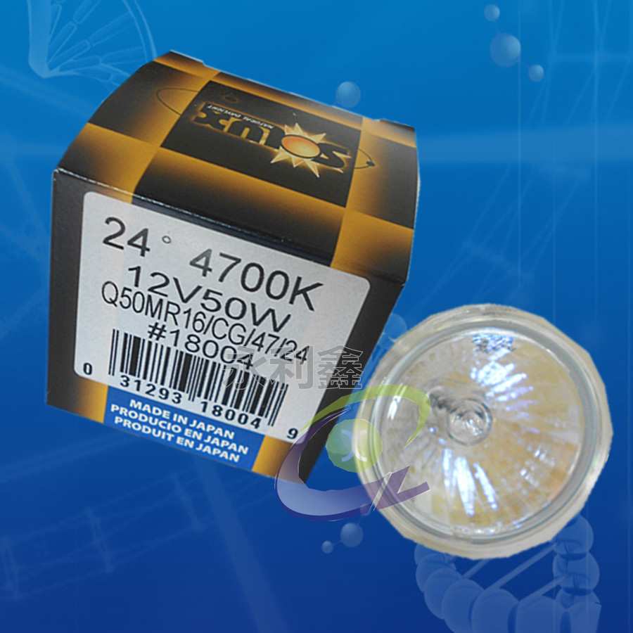 EIKO灯泡 Q50MR16/CG/47/24 12V50W 4700K 珠宝展示台光源24度