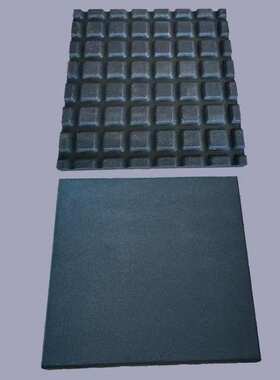10厚黑色橡胶垫块50mm机械防震垫块50厚橡胶减震垫块防撞垫块