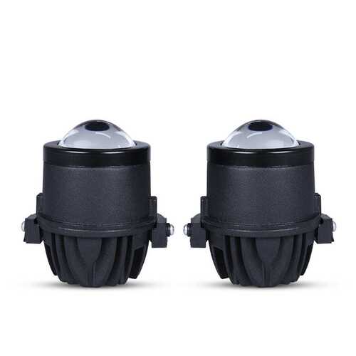 2.0Inch 三色雾灯改装led双光雾灯超亮led车灯远近一体2寸雾灯