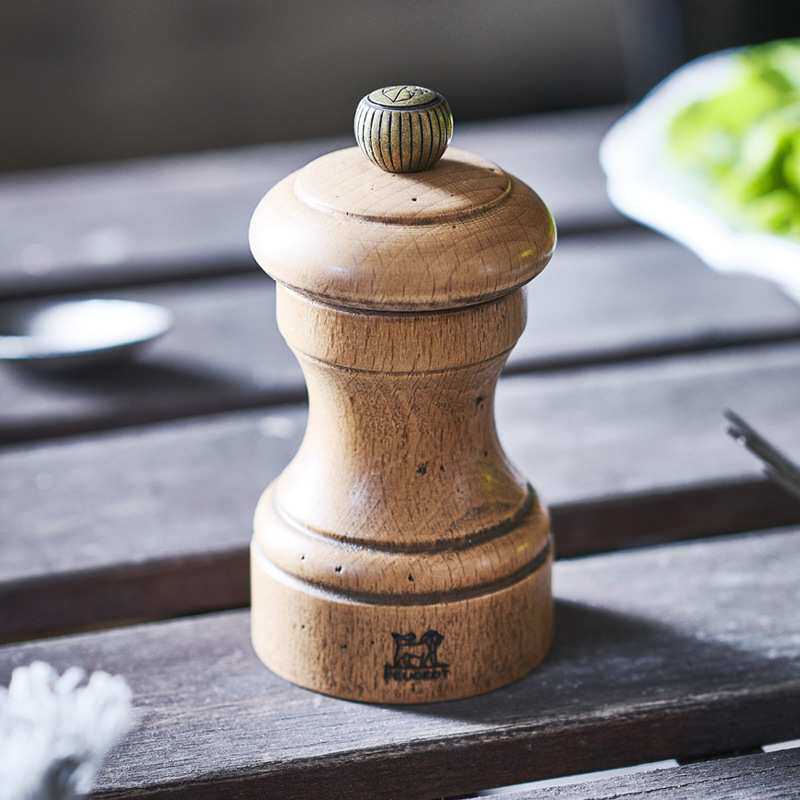法国Peugeot标致 进口家用手动可调粗细黑胡焦粒花椒胡椒粉研磨器