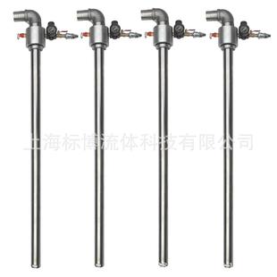 量大从优 不锈钢气动专用油桶泵 25型手提式 供应气动桶泵ZQY