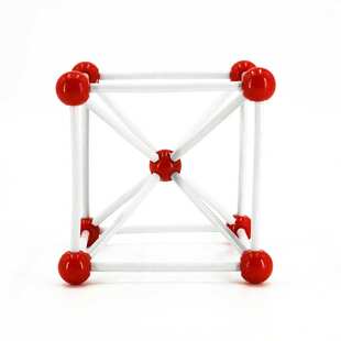 芯硅谷晶体模型 M5034 铁晶体结构模型 铁结构模型 铁晶胞模型