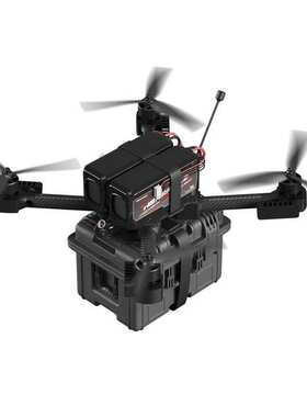 FPV 10寸穿越机载重3.5KG飞行速度165KM/h 遥控距离10km 6级抗风