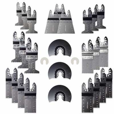 28pcs多功能修整机配件万用宝配件多功能工具木工锯片