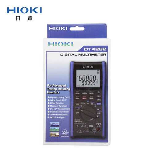 HIOKI日置万用表DT4281/DT4282 四位半真有效值数字高精度全自动
