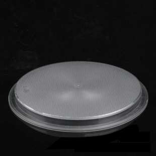 厂家供应交通信号灯亚克力PMMA菲涅尔透镜灯罩灯具LED灯配件HMY