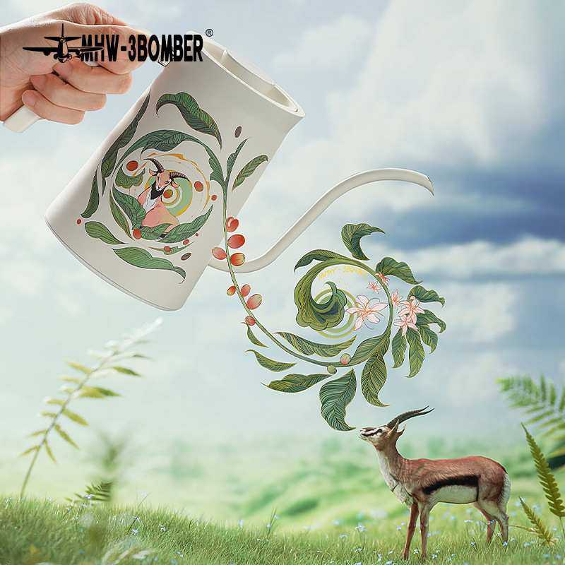 MHW轰炸机Origin温控壶6周年限定版手冲咖啡壶家用细口温控咖啡壶,鲜花速递/花卉仿真/绿植园艺,其它园艺用品,淘宝优惠券,粉丝福利购,淘宝优惠卷