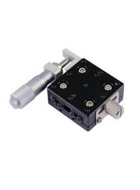 X轴LX40-L LX40-R LX40-C交叉导轨型手动位移平台，手动滑台