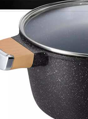 16-piece aluminium set铝压铸套装锅外贸麦饭石不粘炒锅家用汤锅