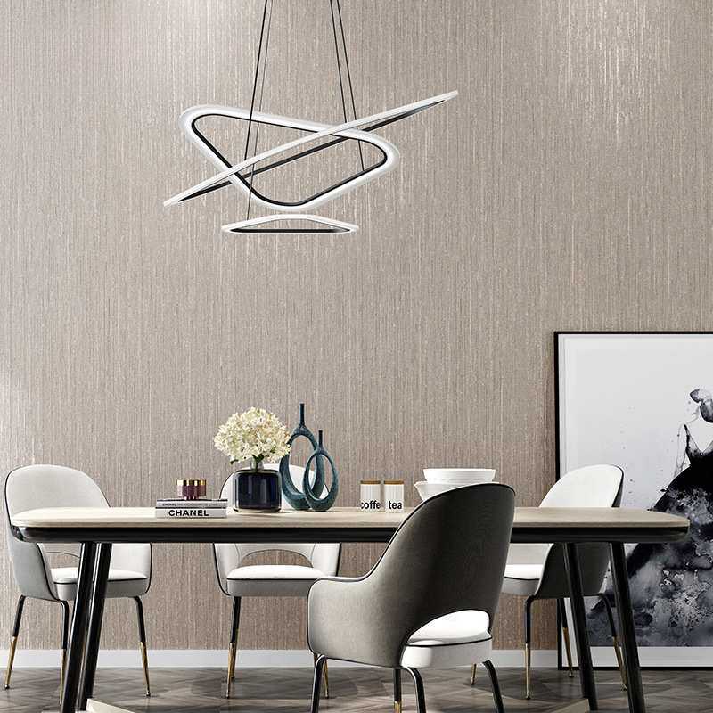 纯色素色无纺布亚麻布纹墙纸非自粘客厅卧室背景壁纸新款灰色