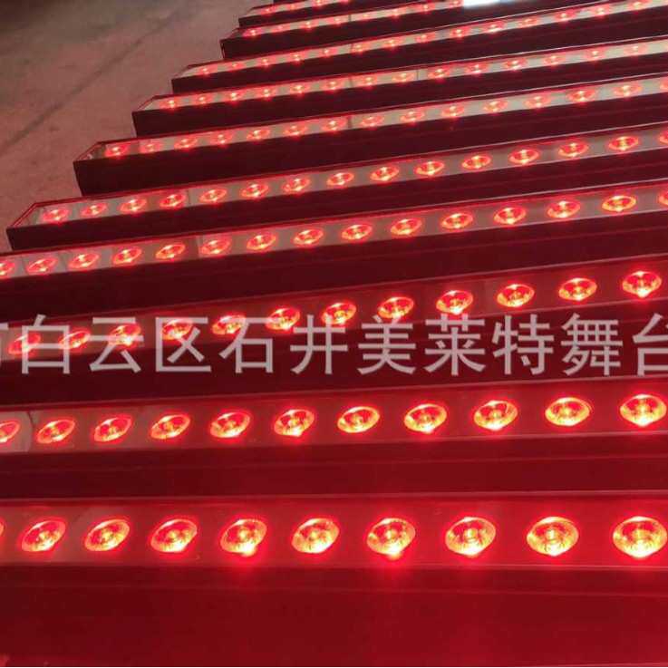 18颗三合一led洗墙灯 四合一五合一防水LED背景投光灯泛光