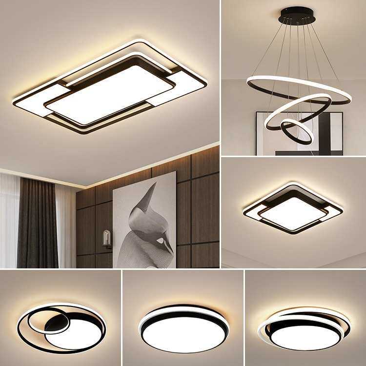 led吸顶灯卧室灯阳台灯现代简约家装北欧中山灯饰全屋客厅灯具