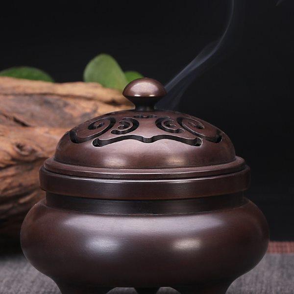 浮世欢  铜香炉家用檀香炉熏香炉供佛焚香炉线香插香盘香炉烧香炉,家居饰品,香薰炉,淘宝优惠券,粉丝福利购,淘宝优惠卷