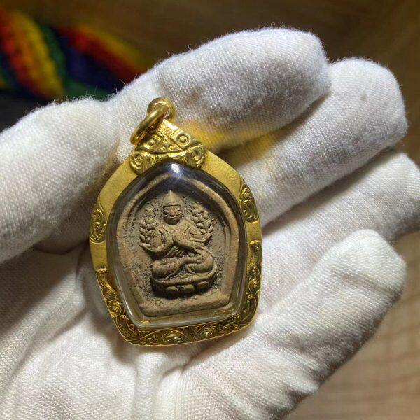 擦擦 鎏  宗喀巴吊坠盒金嘎乌噶乌防水超小老