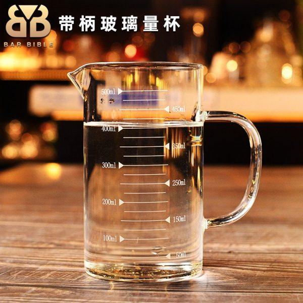 酒吧调酒 耐热玻璃量杯刻度量杯带柄分酒器糖油杯数字量杯带刻度,厨房/烹饪用具,杯子,淘宝优惠券,粉丝福利购,淘宝优惠卷