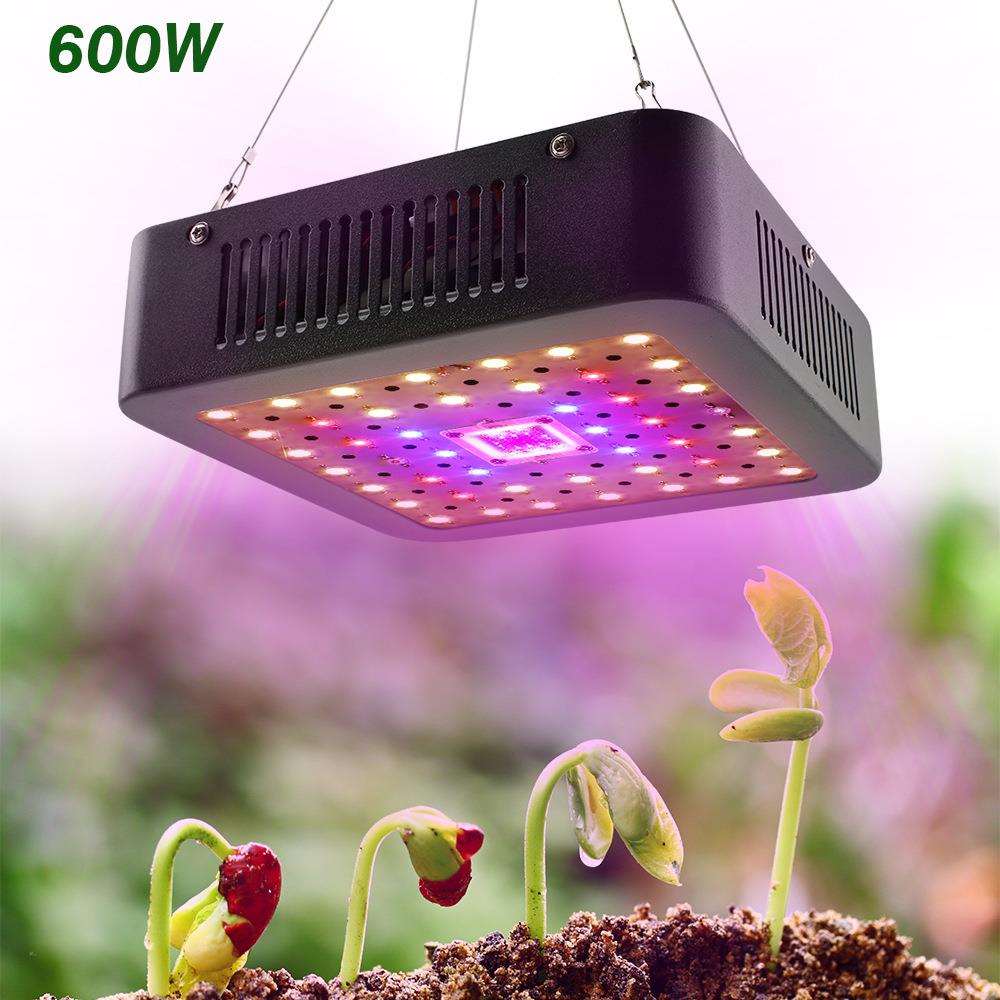 全光谱LED种植灯集成LED植物灯600w 室内大棚花圃植物生长灯补光