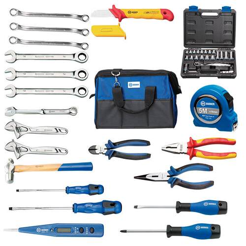 Booher宝合工具 42件套综合工具组套 1890900T188 机修汽修工具组