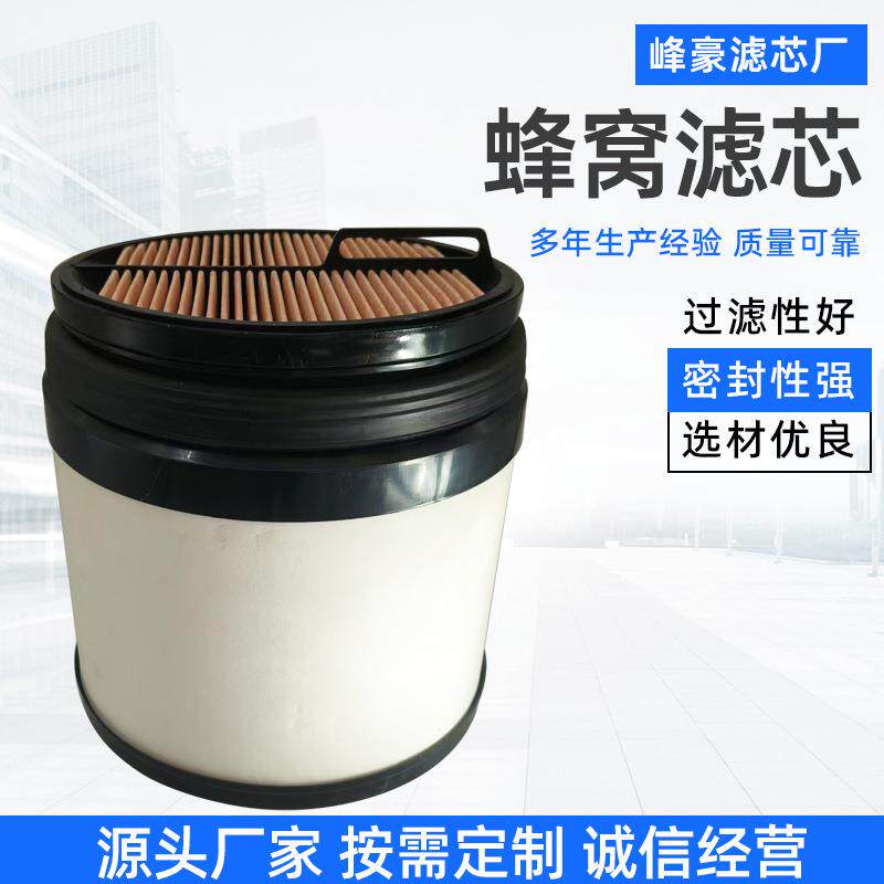 蜂窝滤芯发动机拖拉机蜂窝空气滤清器P610875汽车蜂窝式滤芯厂家