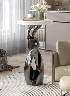 轻奢高档艺术大型落地摆件装饰客厅电视柜K旁茶几沙发边几乔迁礼