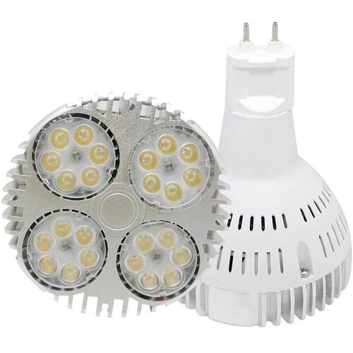 LED 30W G12 PAR30 24颗3030 (内置12V风扇) 宽压 G12 PAR30 30W