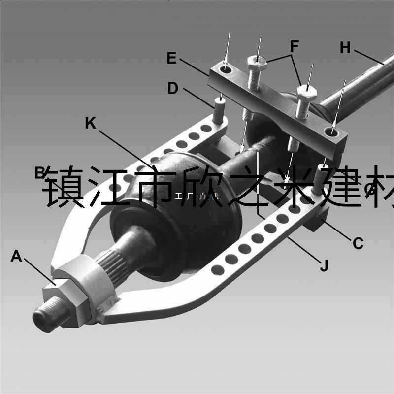 9YW汽车球笼万向拆卸器半轴球笼工具球笼拉马 拉玛 9孔囚笼拆卸工