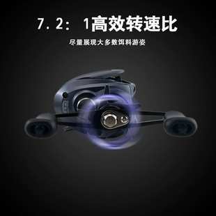 水滴轮防炸线路亚路滑马口打黑金属线杯海水远投浅杯无哨音