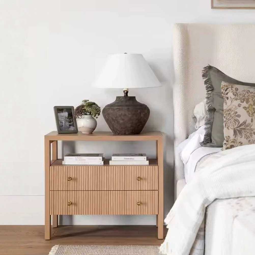 实木五斗柜卧室收纳柜北欧现代简约床边柜储物置物柜床头柜,3C数码配件,USB灯,淘宝优惠券,粉丝福利购,淘宝优惠卷