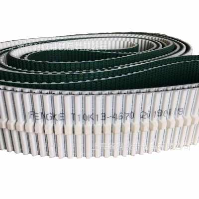供应聚氨酯PU同步带表面加防滑草带T10K13-4670 T10K6
