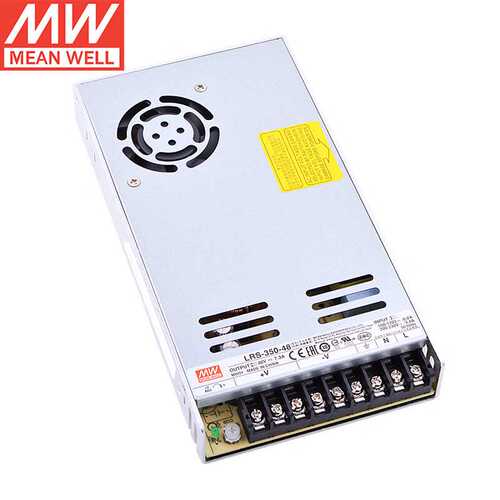 明纬（MEANWELL）LRS-350-48 灯带监控220转48V NES/S明纬电源 7.